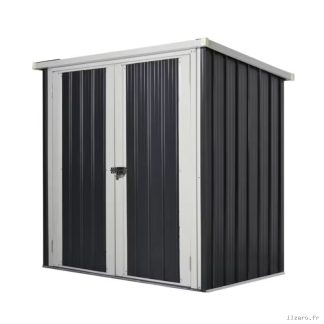 Abri de jardin – 1.26 m2 – 2 portes