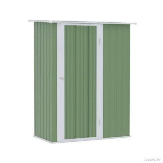 Abri de Jardin 1,2 m² – Cabanon Compact avec Porte Verrouillable