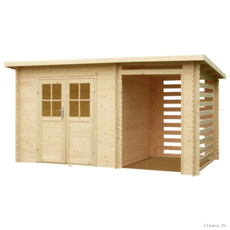 Abri de jardin Bois – 7.44 m2