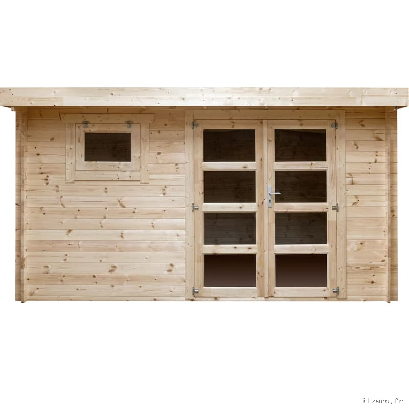 Abri de Jardin Bois moderne – 13 m2 – Qualité Supérieur