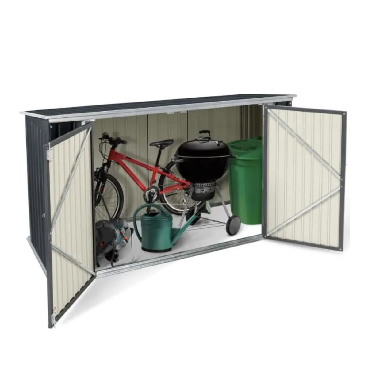 Abri jardin métal – 2.2 m2 – Porte à verrouillage – Image 2
