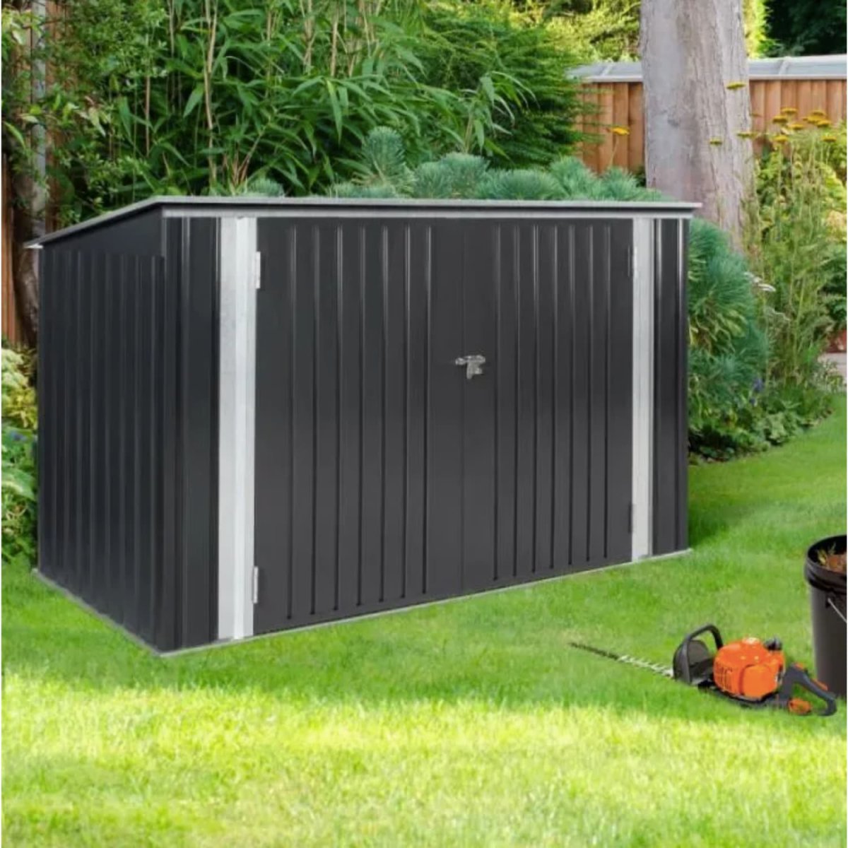 Abri jardin métal – 2.2 m2 – Porte à verrouillage – Image 4