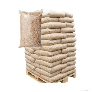 Granulés de bois sans marque 6 mm – 975 kg