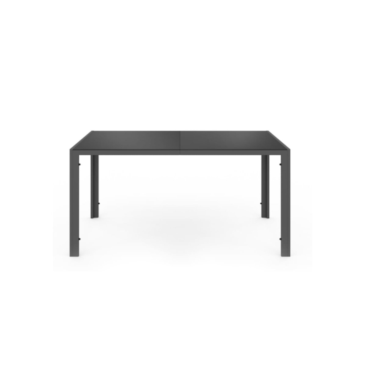 Salon de jardin ODESSA table 150 cm et 6 fauteuils cordage gris anthracite – Image 5
